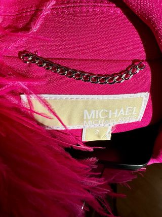 Blazer Plumas Michael Kors