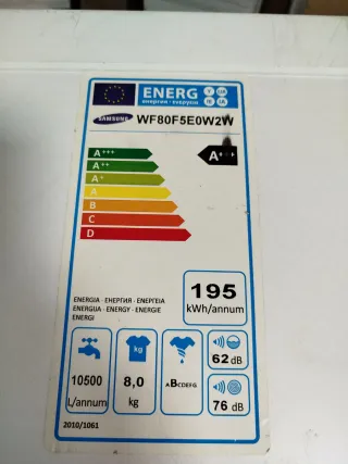 Lavadora Samsung 7kg