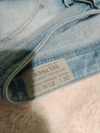 Pantalones Vaqueros DIESEL Hombre Azules