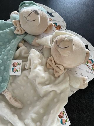 Doudou Gamberritos Bebé para gemelos o mellizos