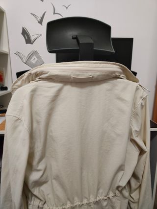 (SOLO por envío) Chaqueta entretiempo mujer beige