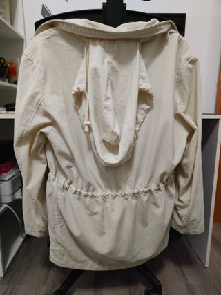 (SOLO por envío) Chaqueta entretiempo mujer beige