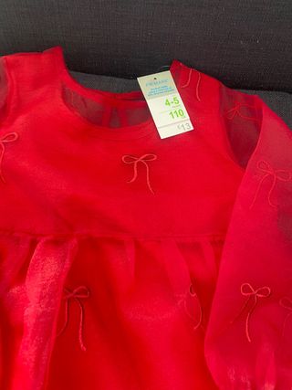 Vestido Primark 4-5 anos