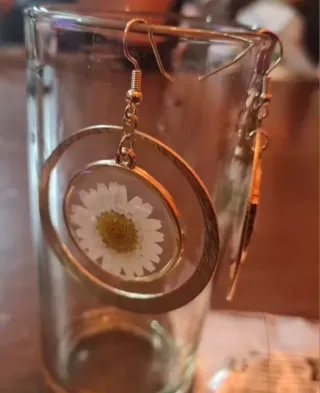 Pendientes "Flor Natural"