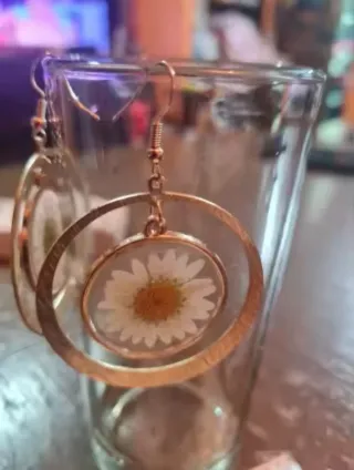 Pendientes "Flor Natural"