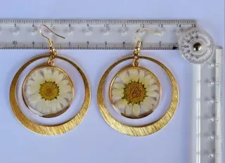 Pendientes "Flor Natural"