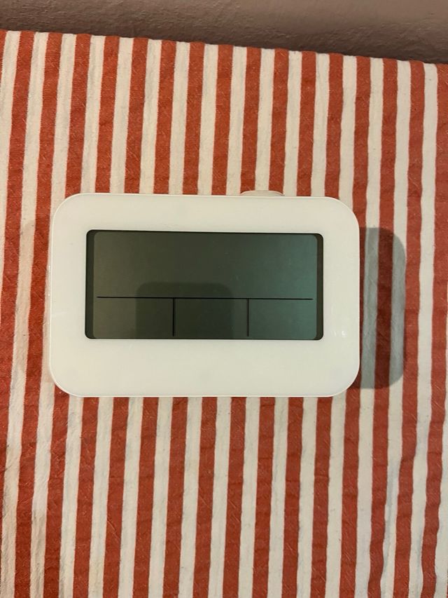 Despertador Digital Blanco