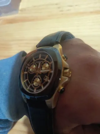 Reloj Suizo Chapado en Oro