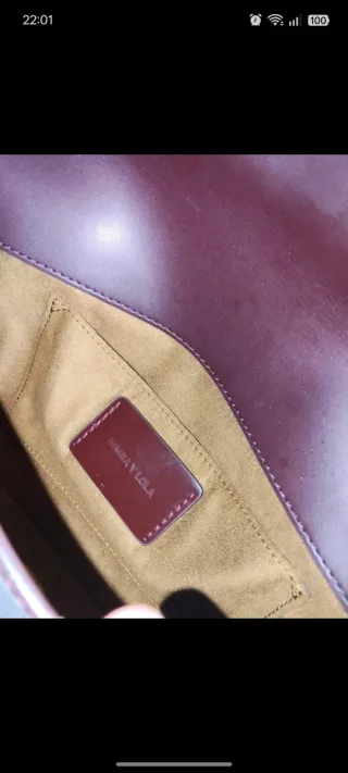 Bolso de mano Bimba y Lola marrón