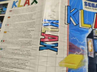 Klax Sega Master System