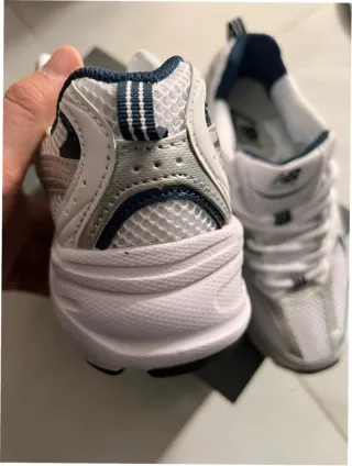 New Balance 530 Talla 37.5 Blanco Plata Azul