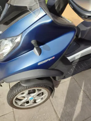 Piaggio MP3 500cc Azul Maxi Scooter