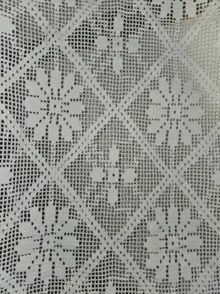 Colcha vintage encaje 220x235cm