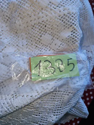 Colcha vintage encaje 220x235cm