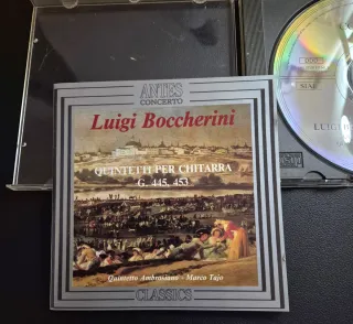 CD "Quintetti per chitarra "Luigi Boccherini 1992