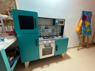 Cocina infantil de madera