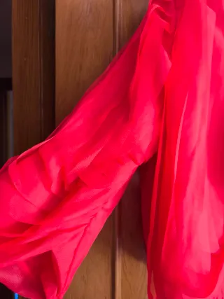 Chaqueta Zara Organza Naranja Talla S!!