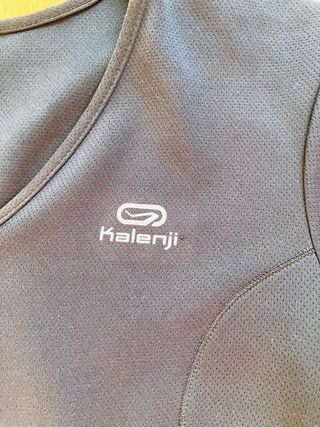 Camiseta deportiva Kalenji negra