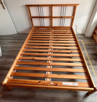 Estructura Cama IKEA y colchón Sultán de 140