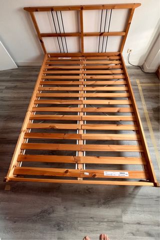 Estructura Cama IKEA y colchón Sultán de 140