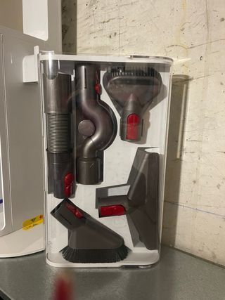 Cargador Dyson V10 Blanco