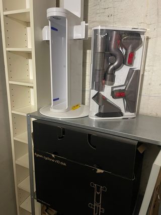 Cargador Dyson V10 Blanco