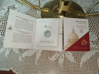 Vaticano 2025 Sede Vacante Moneda 2 Euro