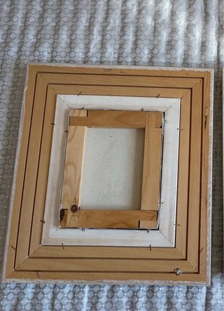 2 Cuadros Óleo Paisaje Urbano