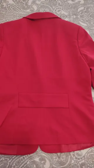 Chaqueta Roja Mujer - Talla 40