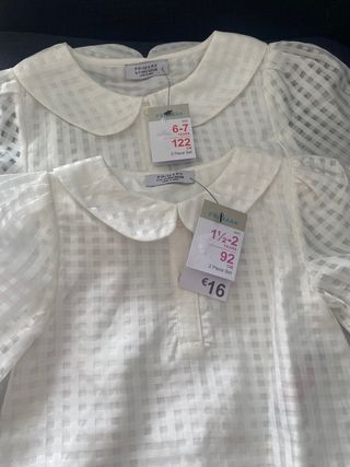 Conjunto Primark 2 pizes 6-7 anos