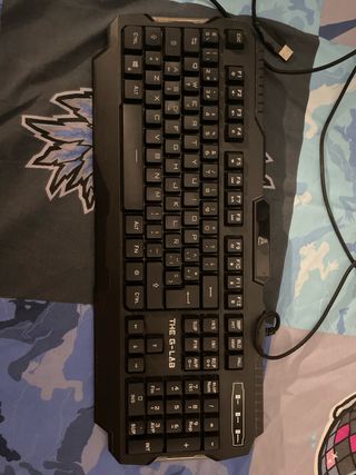 Teclado Gaming The G-Lab Retroiluminado