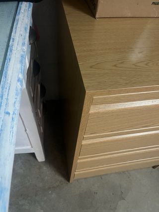 Cajonera madera clara 4 cajones