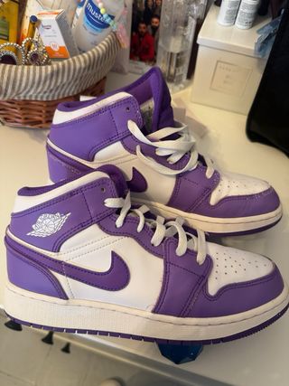Zapatillas Nike Air Jordan Morado/Blanco