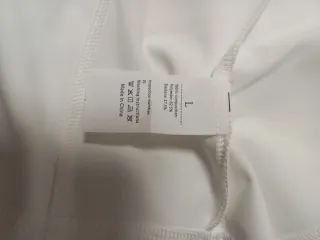 Conjunto Gymshark Mujer Blanco y Negro