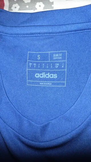 Maglietta Adidas ragazzo blu taglia S