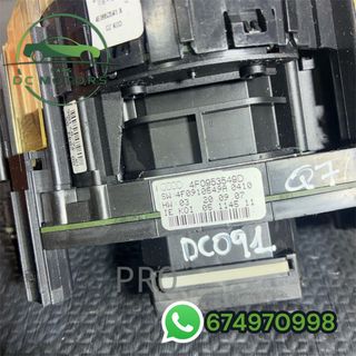 4F0953549D mando luces + anillo airbag Audi Q7 4L