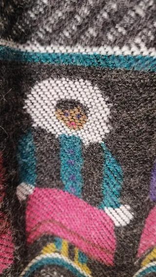 Vestido mini mujer Boho S Marrón