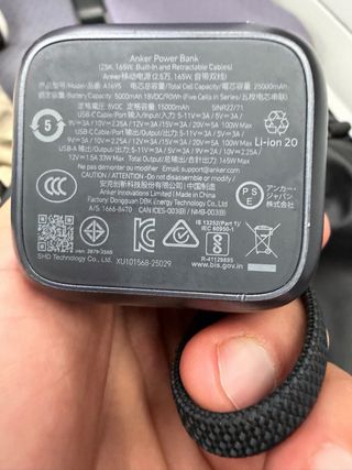 Anker Power Bank 165W 25.000mAh Carga Laptops