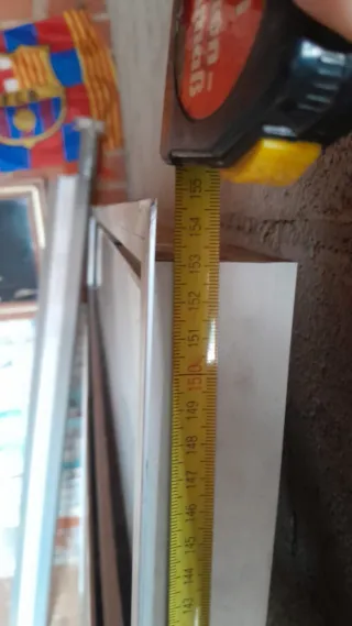 Ventanas de aluminio gris