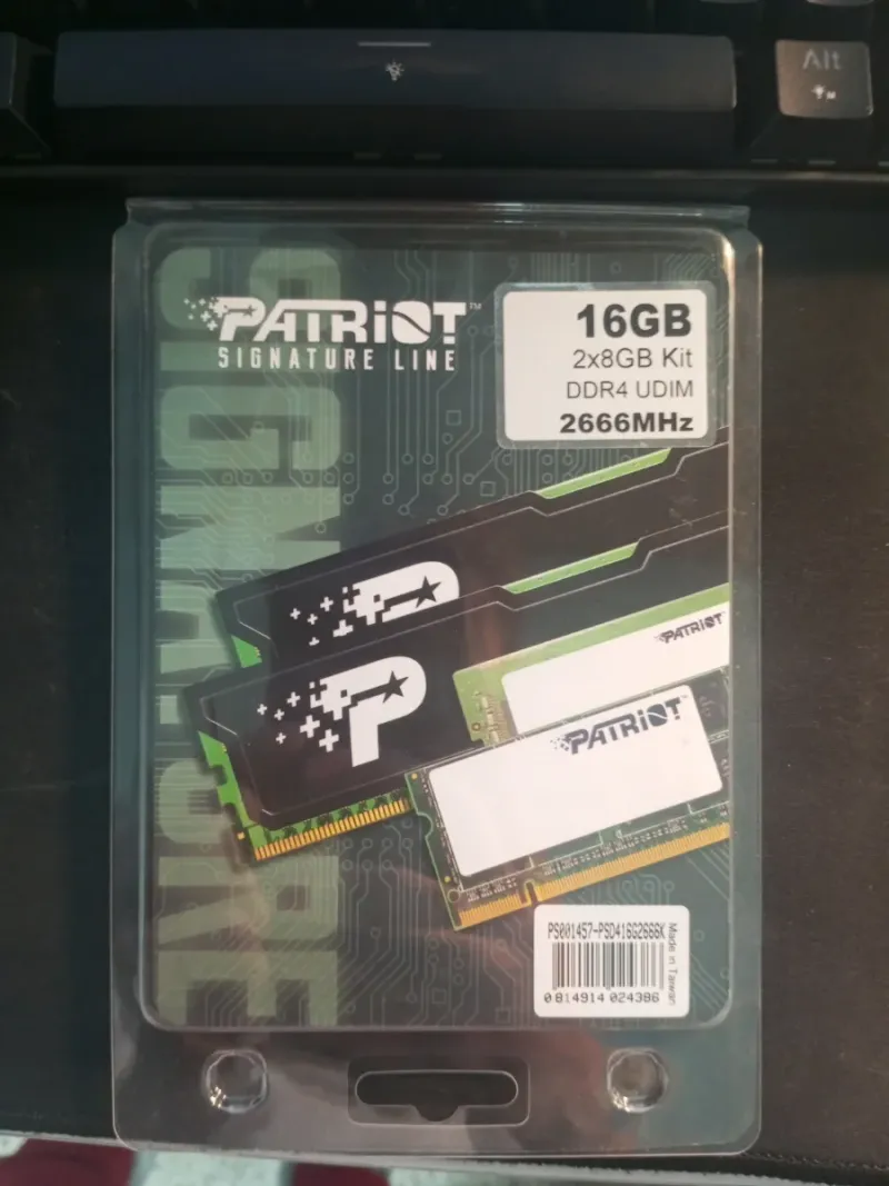 Patriot 16GB DDR4 2666MHz RAM Kit