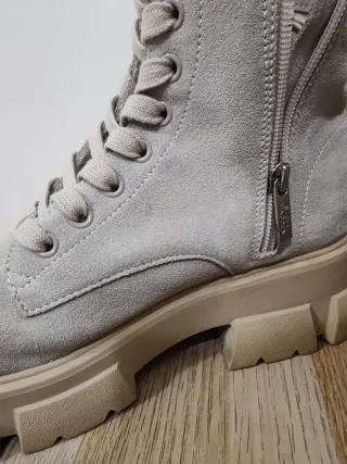 Stivaletti Steve Madden NY90 Beige Tg 40