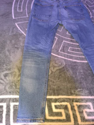 Pantalón Vaquero Hombre Azul