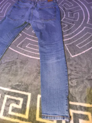 Pantalón Vaquero Hombre Azul