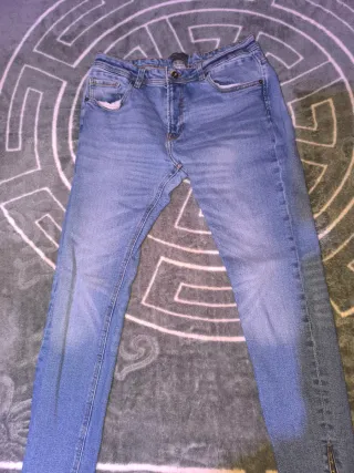 Pantalón Vaquero Hombre Azul