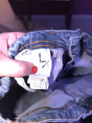 Pantalón Vaquero Hombre Azul