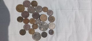 Lote monedas españolas y extranjeras