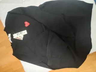 Jersey Comme des Garçons PLAY Corazón Rojo Talla M