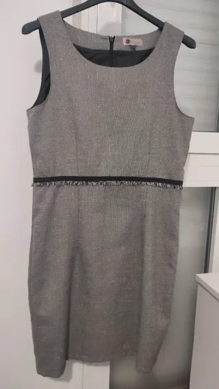 Vestido gris mujer - talla 38