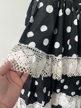 Vestido de flamenca de lunares