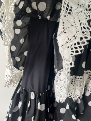 Vestido de flamenca de lunares